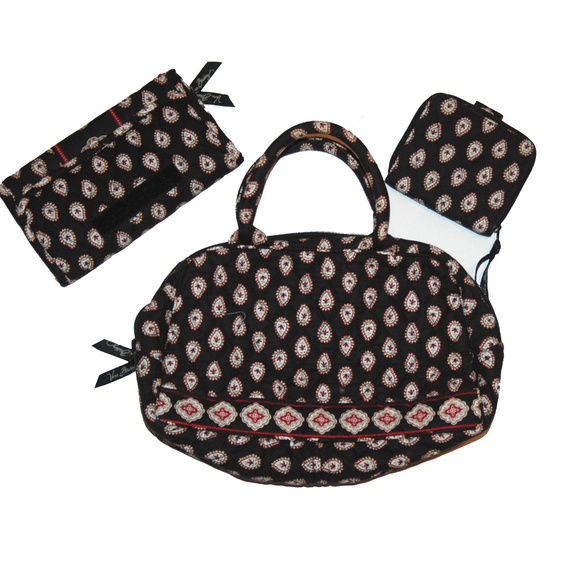 Vera Bradley Handbags - Vera Bradley Purse Wallet and Matching Card Holder